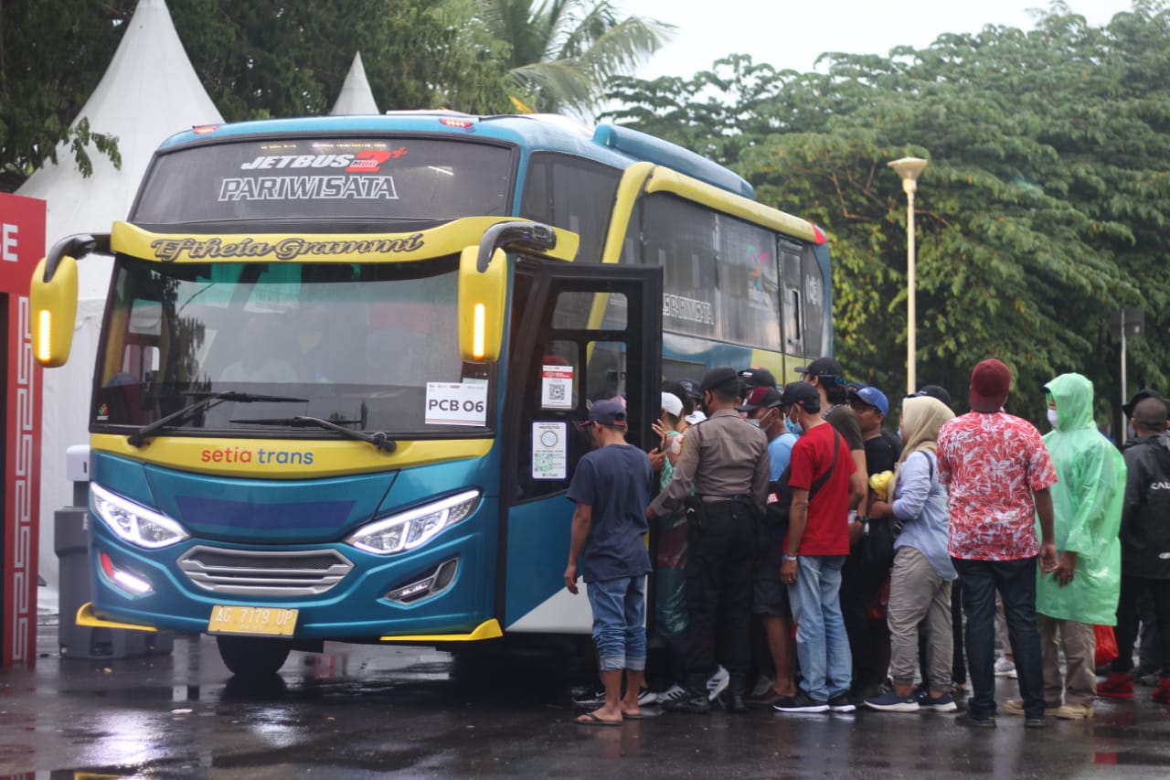PERMUDAH AKSES: MGPA-Dyandra siapkan Traffic Management dan Layanan Transportasi untuk pengalaman terbaik penonton MotoGP Mandalika 2023, Lombok Tengah, Kamis (28/9).