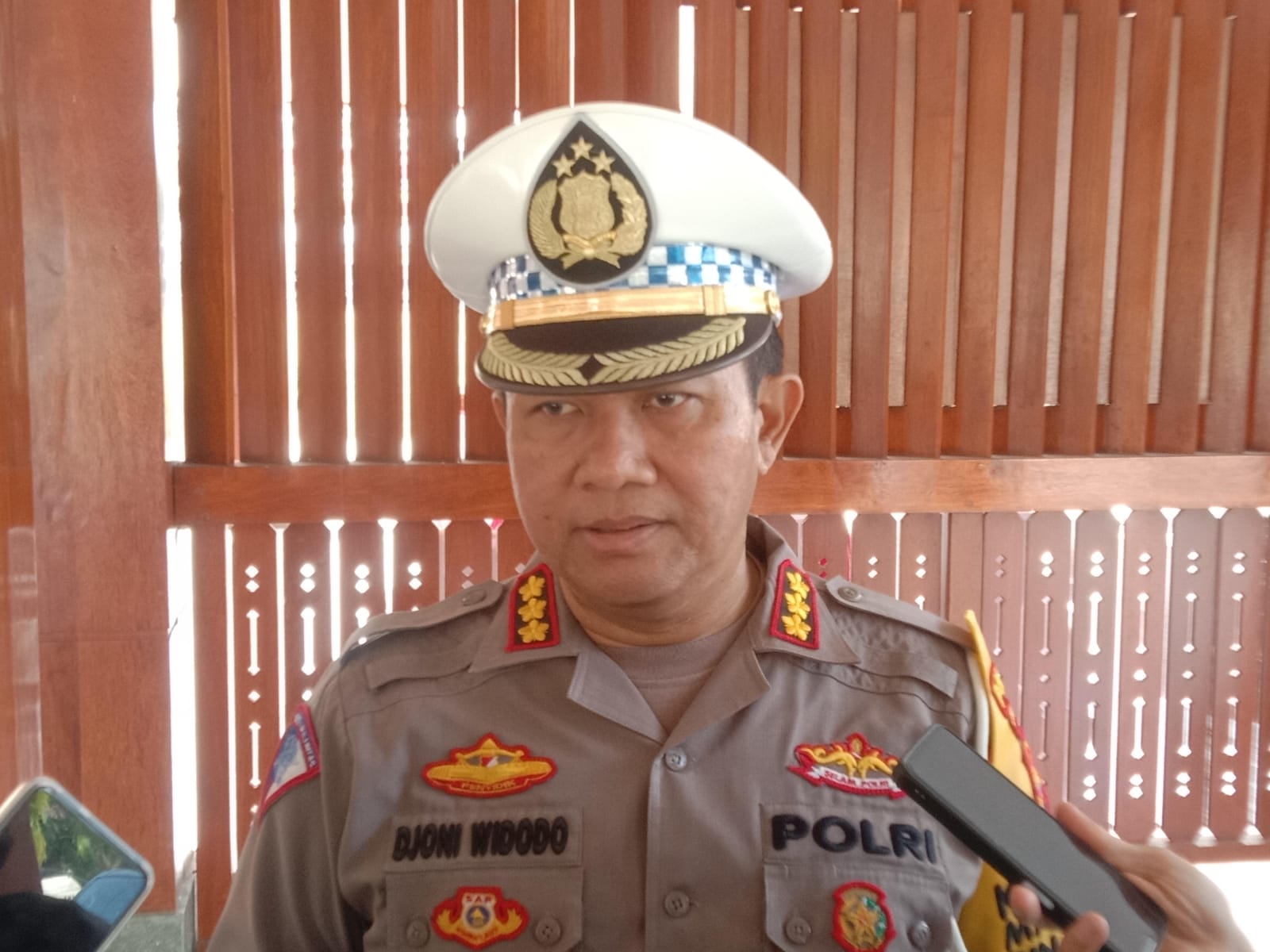 Dirlantas Polda NTB Kombespol Djoni Widodo.