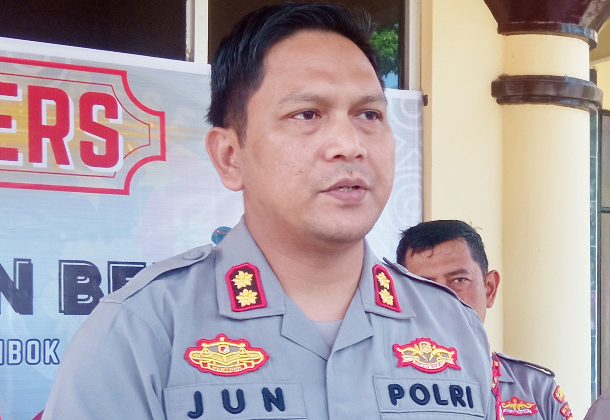 Kapolres Lobar AKBP Bagus Nyoman Gede Junaedi.