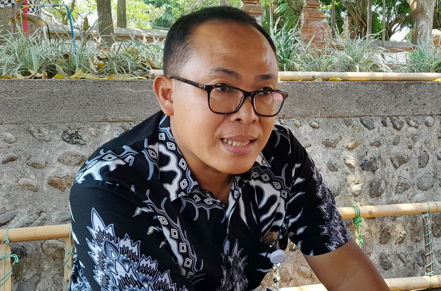 Dirut PT Tripat Eko Esti Santoso.