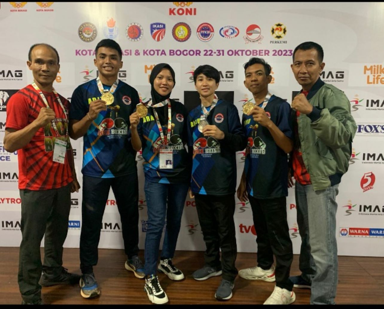 EMPAT MEDALI: Atlet kickboxing NTB meraih empat medali di Pra-PON sekaligus lolos ke PON Aceh-Sumatera Utara 2024.