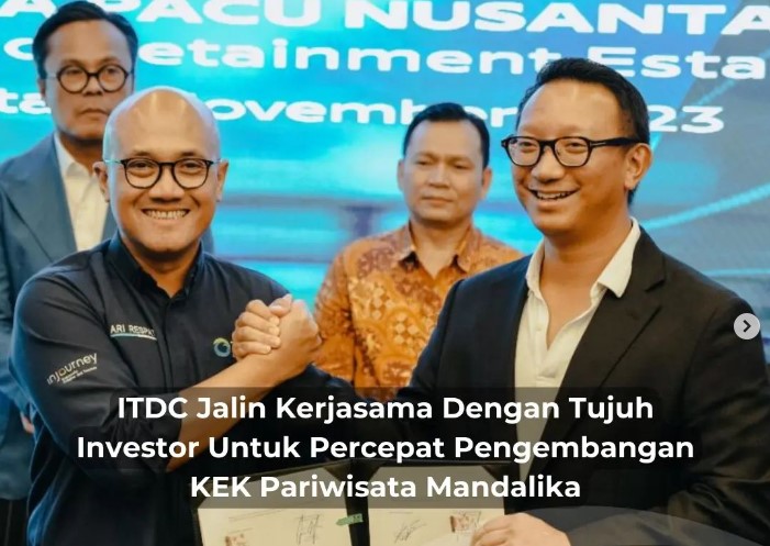 Tangkapan layar IG ITDC