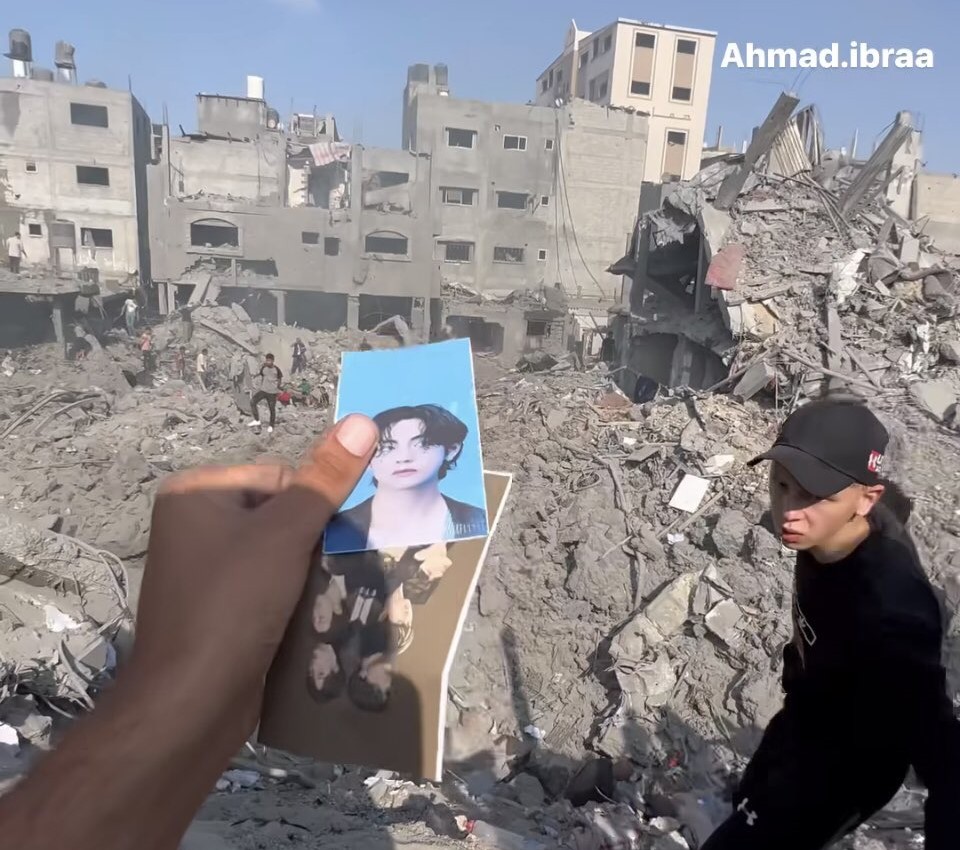 Postingan Instagram Story relawan di Gaza.
