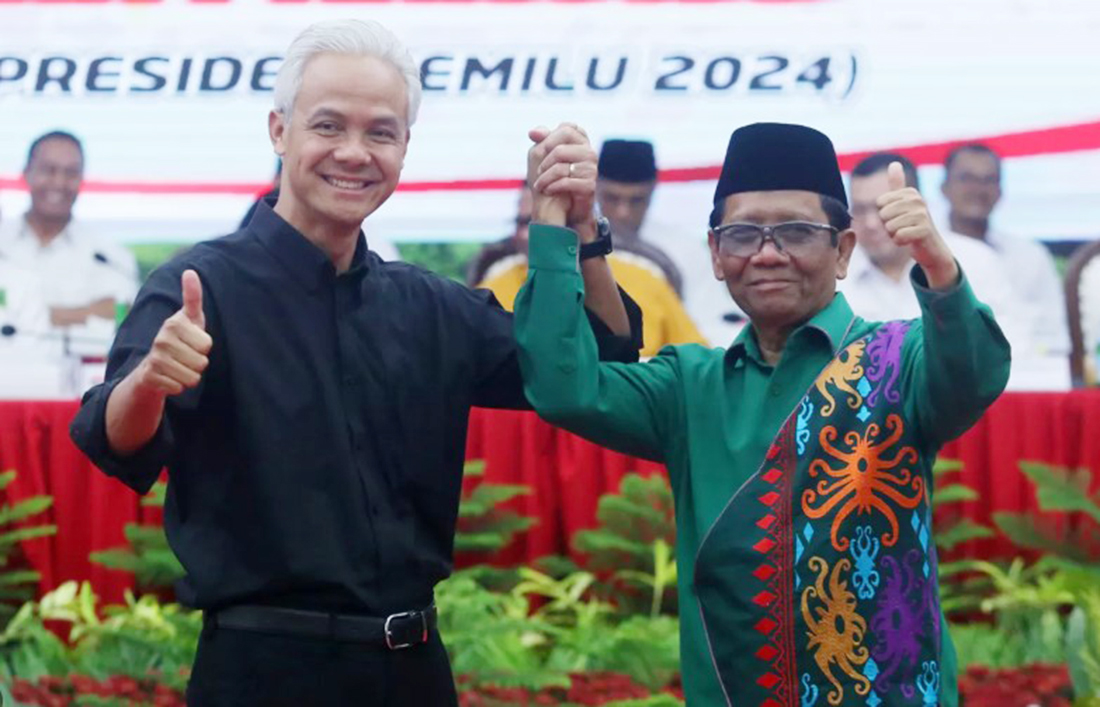 Pasangan Ganjar-Mahfud.