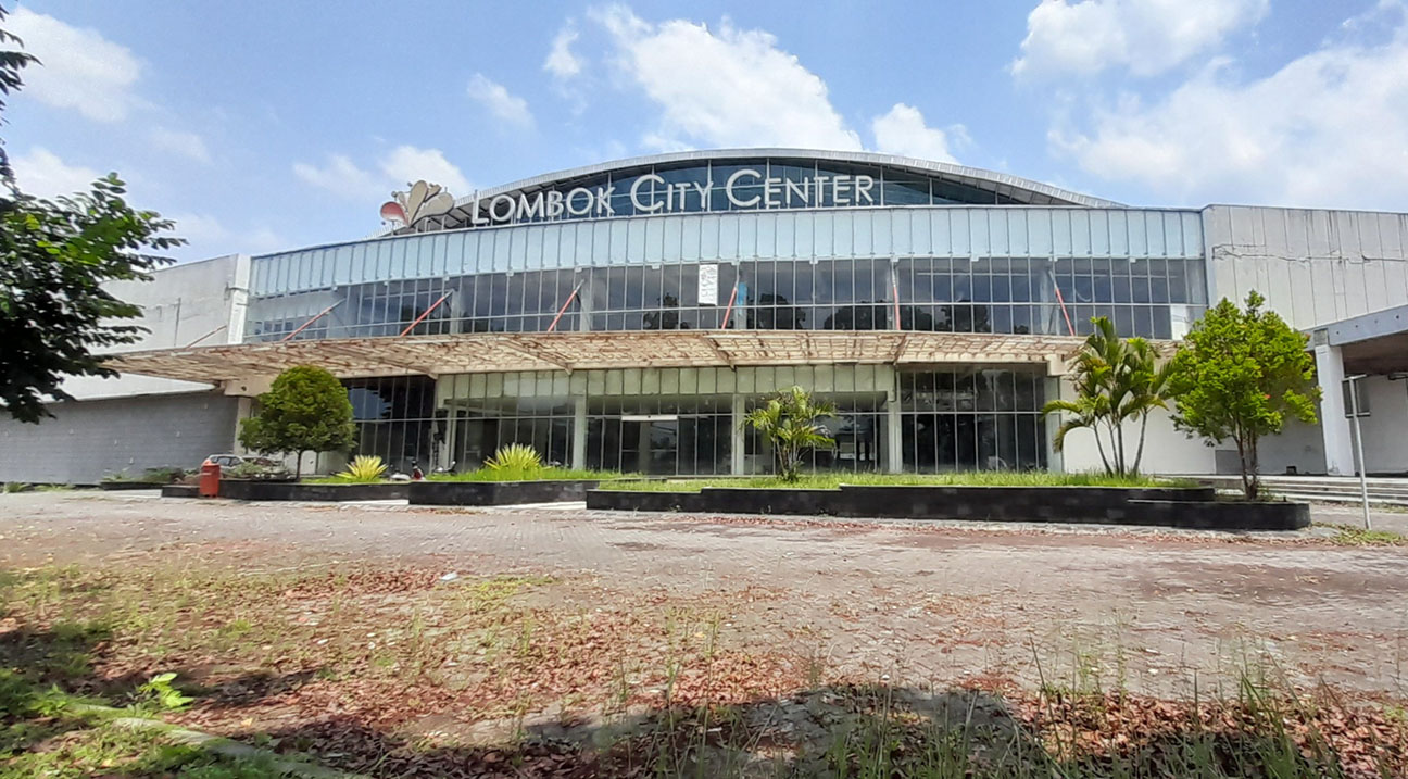 Kondisi bangunan LCC yang ada di Desa Gerimax, Kecamatan Narmada, Lombok Barat.