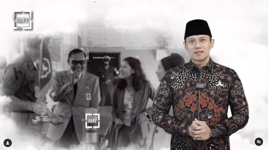 Tangkapan layar IG AHY