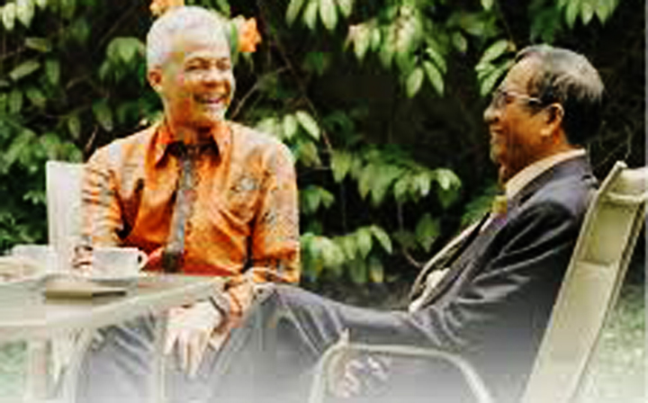 Ganjar Pranowo-Mahfud MD.