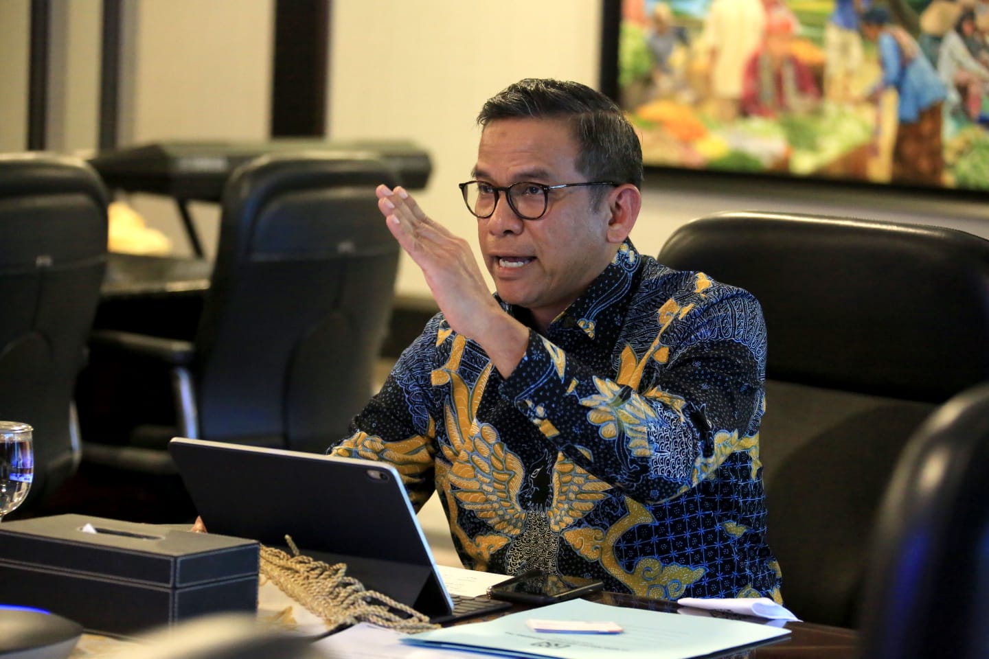 Direktur Bisnis Wholesale dan Kelembagaan BRI Agus Noorsanto
