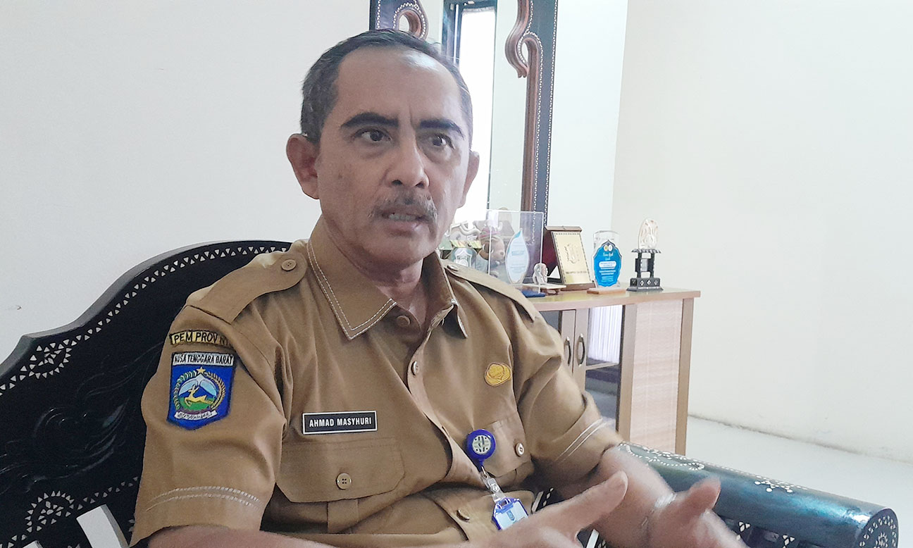 Kepala Dinas Koperasi UMKM NTB Ahmad Mashuri.
