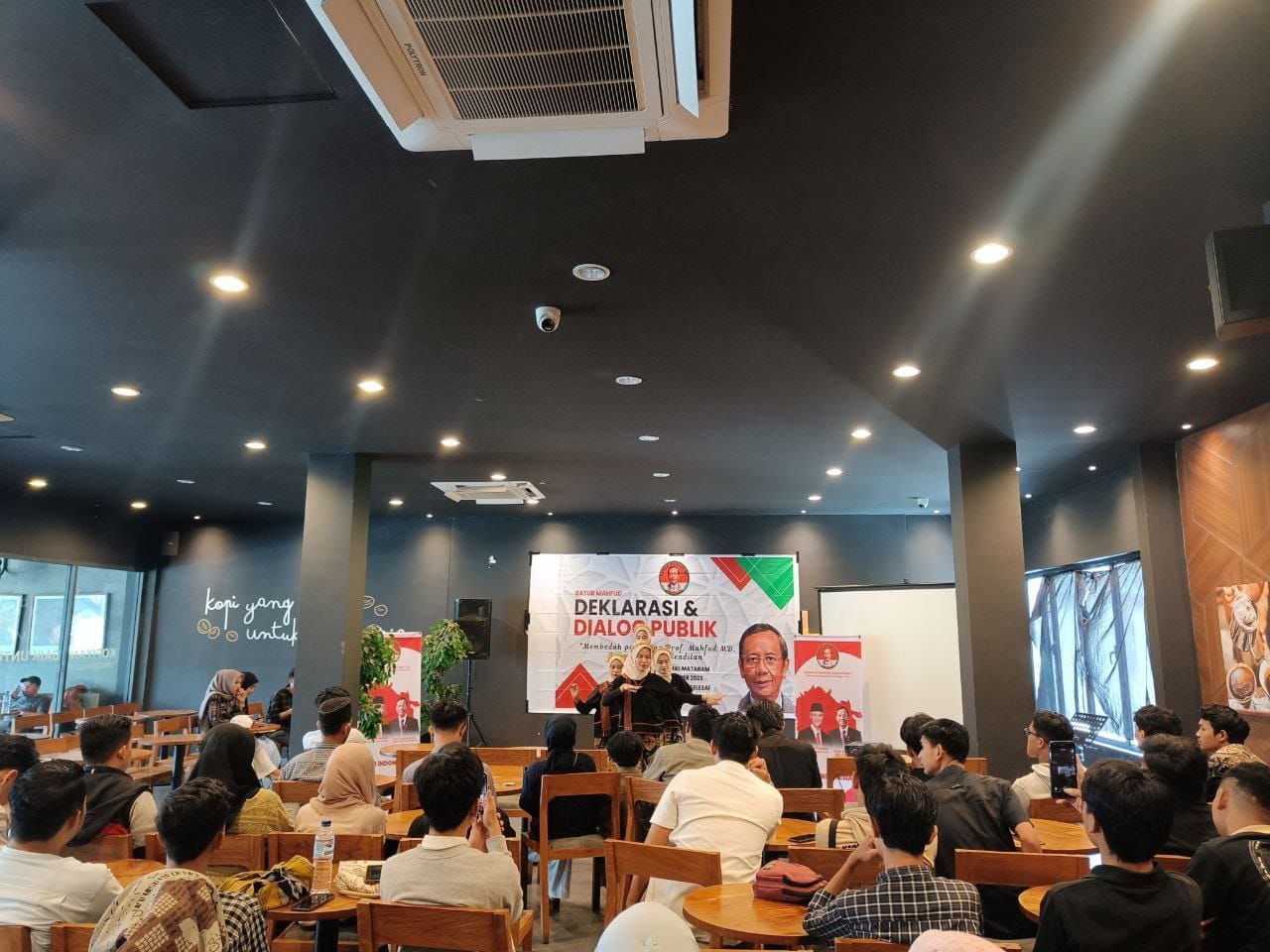 Dukungan untuk Mahud MD dari Milenial dan Gen Z NTB