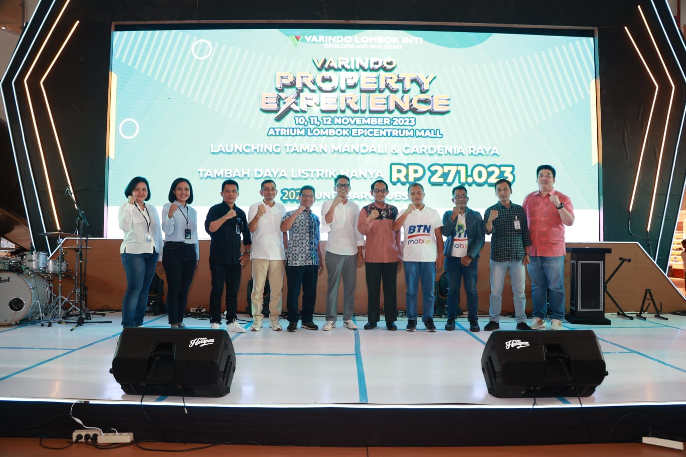 LAUNCHING: PT Varindo Lombok Inti melaunching tipe baru rumah subsidi 30/84 untuk tahun 2024 dengan dua kamar tidur, pada dua perumahan barunya di event Varindo Property Experience