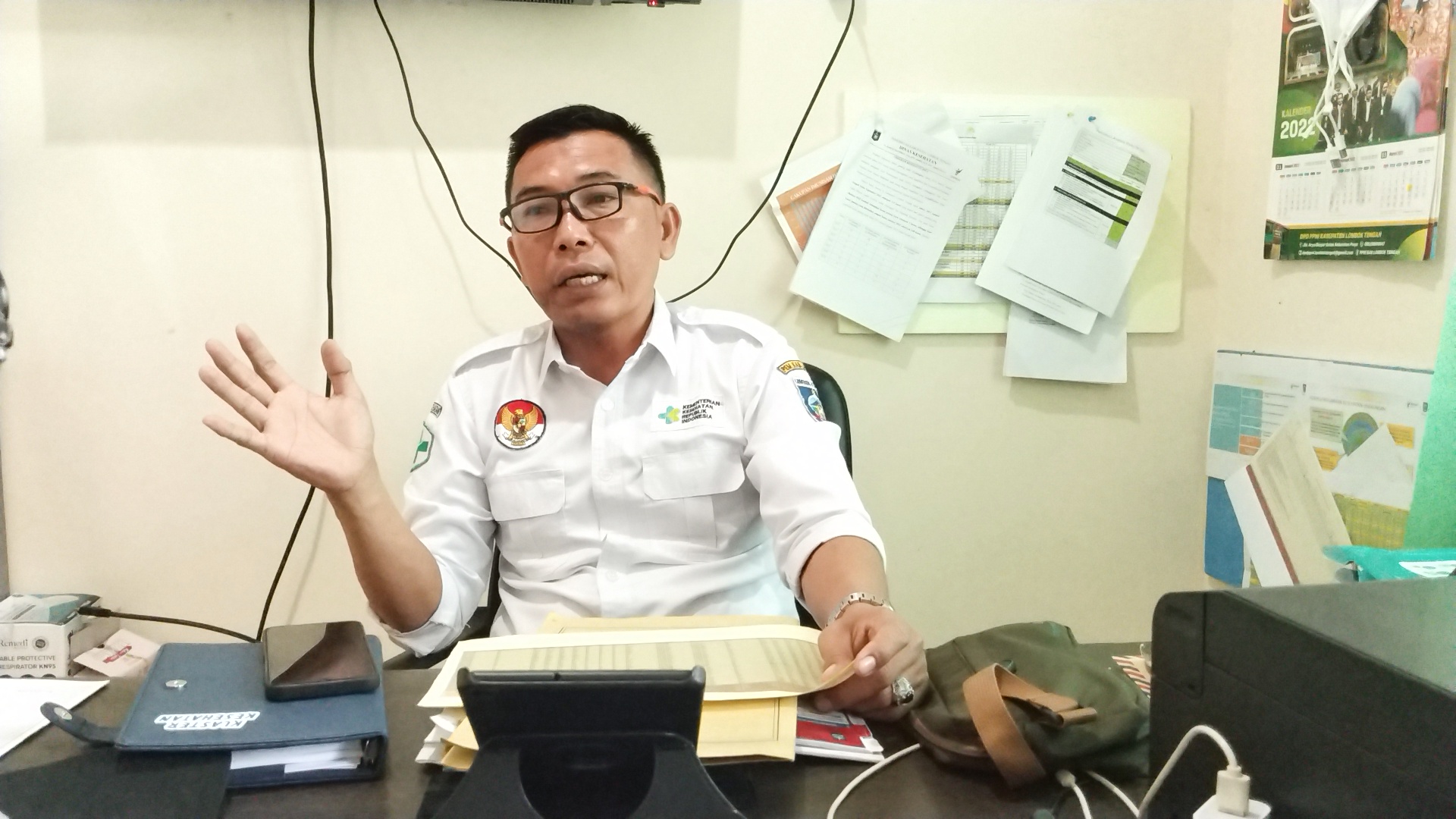 Kabid P2KL Dinas Kesehatan Lombok Tengah Lalu Putrawangsa