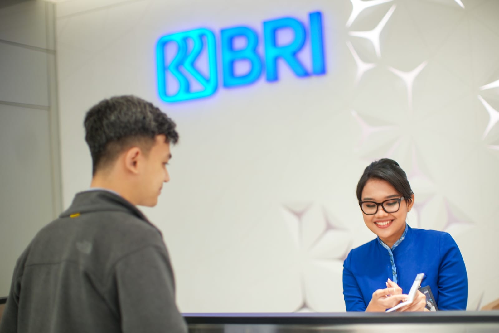 Ilustrasi kantor BRI