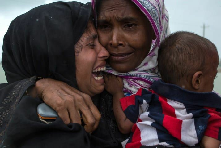 Pengungsi Rohingya (Tangkapan layar Twiter @dkitwood)