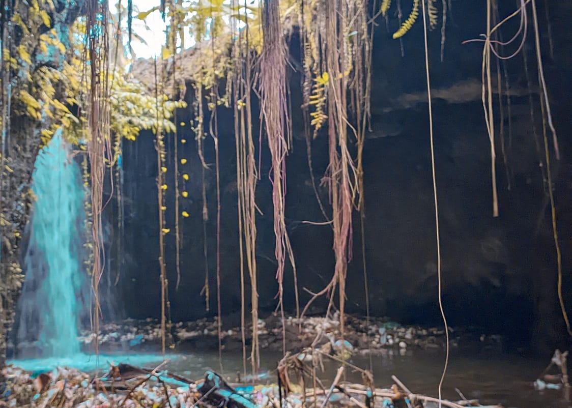 Air Terjun Perawan di Desa Aik Dewa Kecamatan Pringgasela, Lotim, yang belum tersentuh.