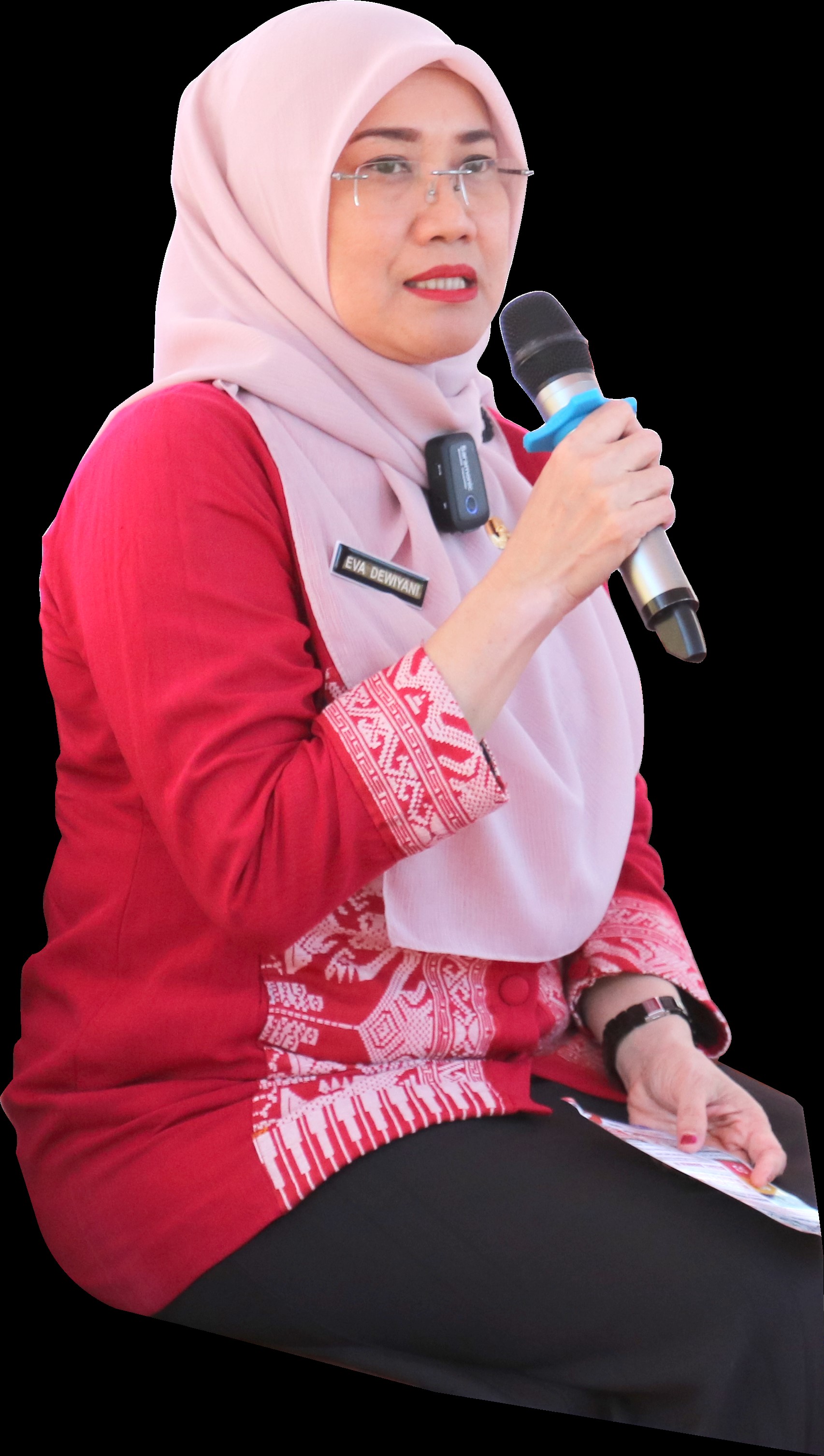 Hj. Eva Dewiyani, S.P.