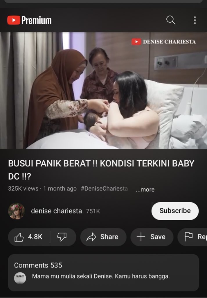 BUAT HEBOH: Potongan video influenzer Denise Chariesta saat memberi asi bayinya menjadi sorotan wargnet Tanah Air. (Tangkapan layar X @BarengApp)