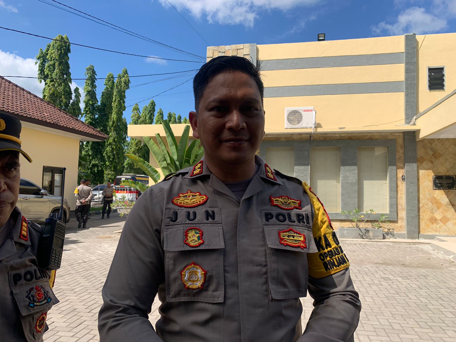 AKBP Bagus Nyoman Gede Junaedi. (CHIA//LOMBOK POST )