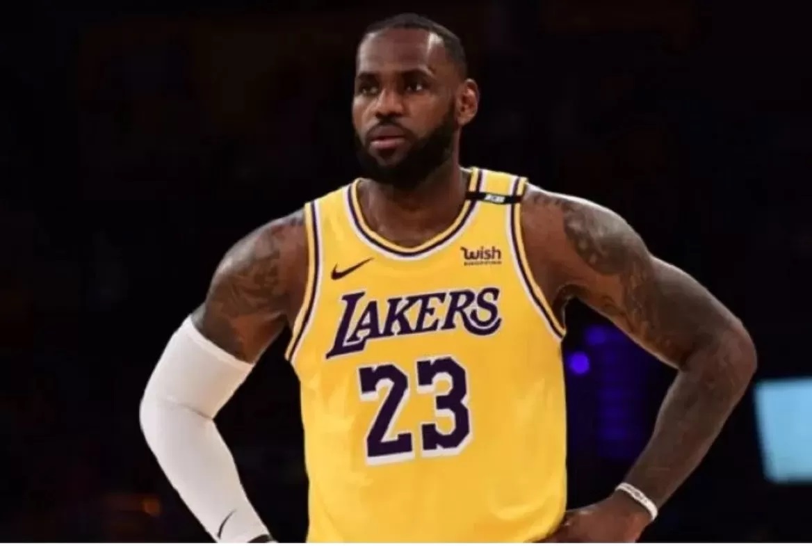 Bintang Los Angeles Lakers LeBron James (Antara/NBA)