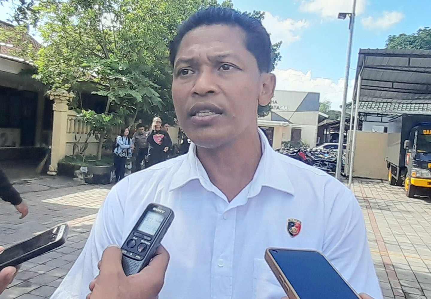 Kasatresnarkoba Polresta Mataram AKP I Gusti Ngurah Bagus Suputra.