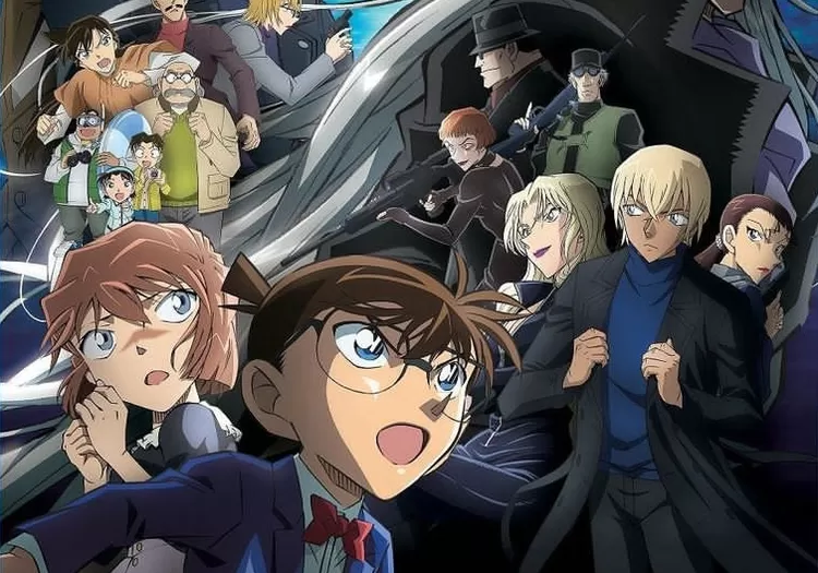 Detective Conan Black Iron Submarine akan tayang pada 26 Juli 2023 di bioskop. (Instagram @cbipictures)