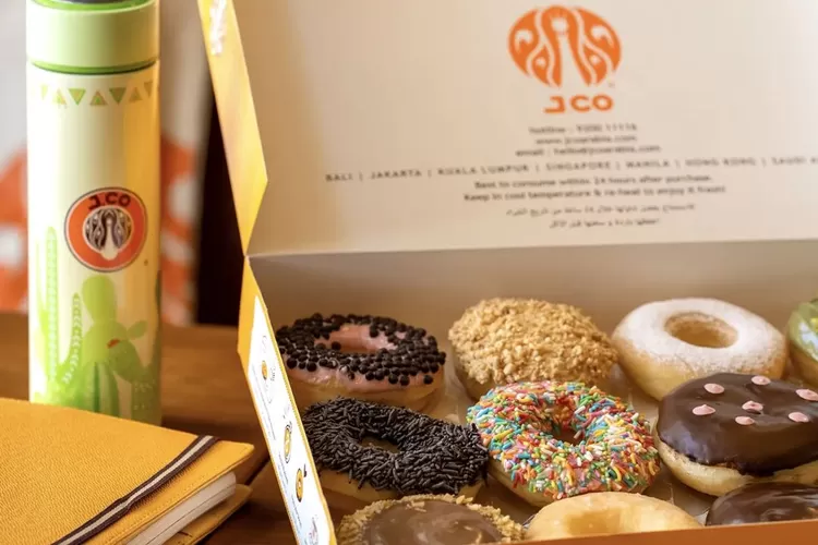 Potret produk donat JCo, perusahaan asli asal Indonesia. (Instagram/jcosaudi.)
