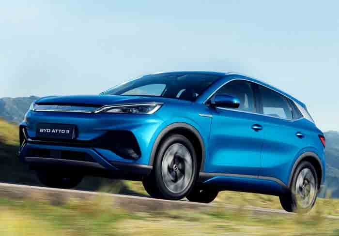 BYD ATTO 3 yang disinyalir akan di jual di Indonesia. [dok. BYD]