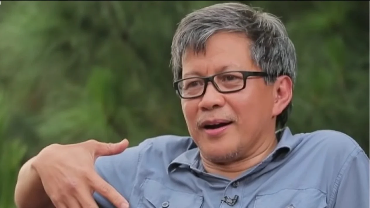Rocky Gerung. (foto : tangkapan layar youtube)