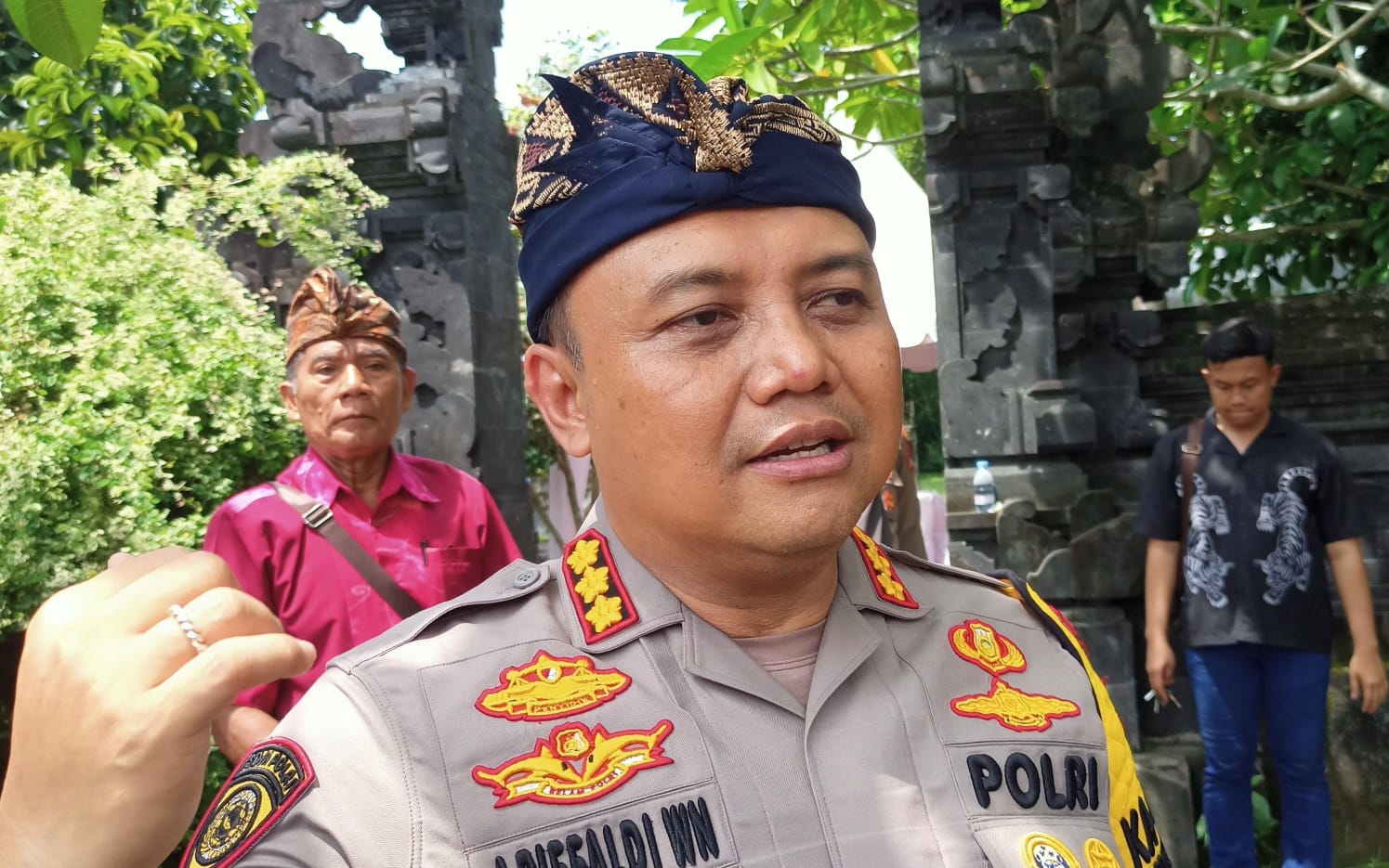 Kapolresta Mataram Kombespol Ariefaldi Warganegara.