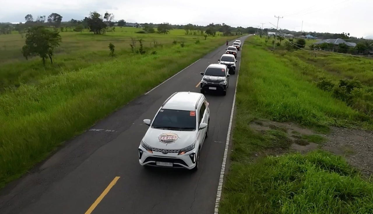 JELAJAH ALAM: Daihatsu melalui program Terios 7 Wonders melakukan eksplorasi pesona keindahan alam Maluku Utara pada 14-19 Januari 2024.