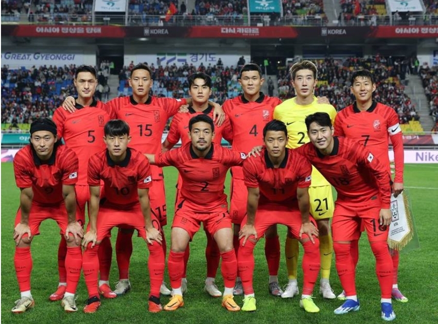 TEKA-TEKI: Timnas Indonesia berpeluang menghadapi Korea Selatan jika berhasil mengandaskan perlawanan Jepang dengan menjadi runner-up Grup D Piala Asia 2023. (foto : QNA)