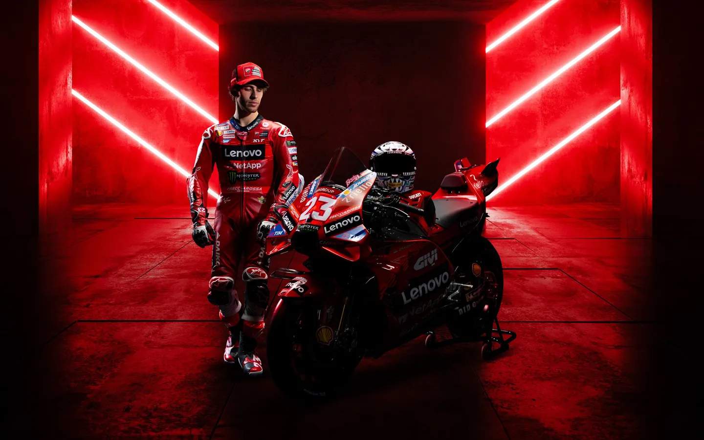 Enea Bastianini bakal mencari penebusan di musim keduanya dengan warna Ducati-Lenovo. (foto ; motogp)
