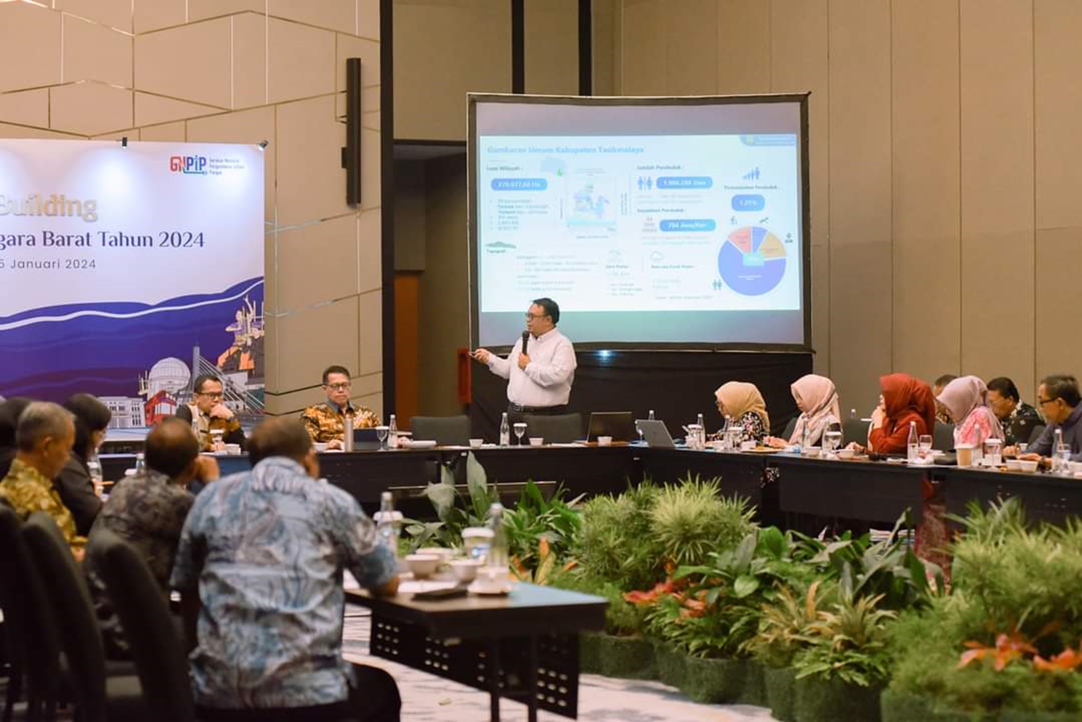 PENINGKATAN KAPASITAS: Tim Pengendalian Inflasi Daerah (TPID) NTB mengikuti kegiatan capacity building atau peningkatan kapasitas di di Hotel Pullman Bandung, Selasa (23/1). (IST/LOMBOK POST)