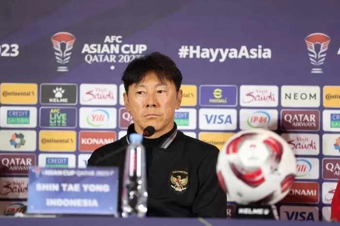 Shin Tae Yong akan menerapkan formasi yang sama dengan saat meladeni Jepang, yakni 5-4-1, karena formasi tersebut dirasa cocok untuk menghadapi tim yang lebih kuat. (foto : pssi)