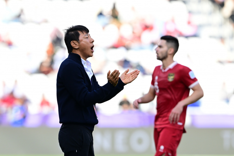 Shin Tae-yong, menilai anak-anak asuhnya sudah berjuang maksimal dan luar biasa. (foto : pssi)