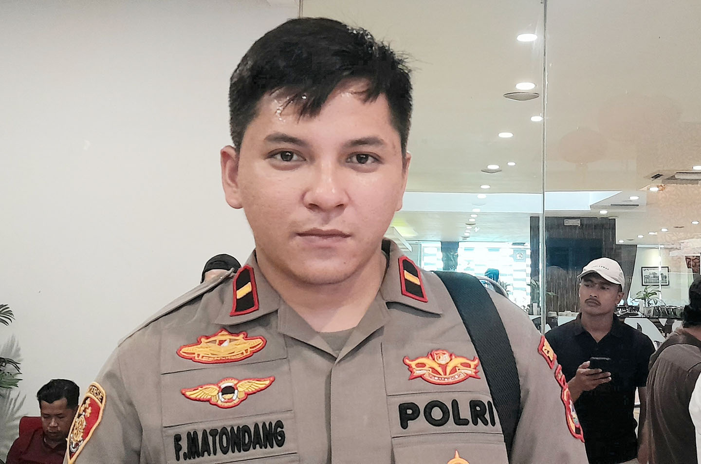 Kapolsek Selaparang Ipda Franto Akheryan Matondang.
