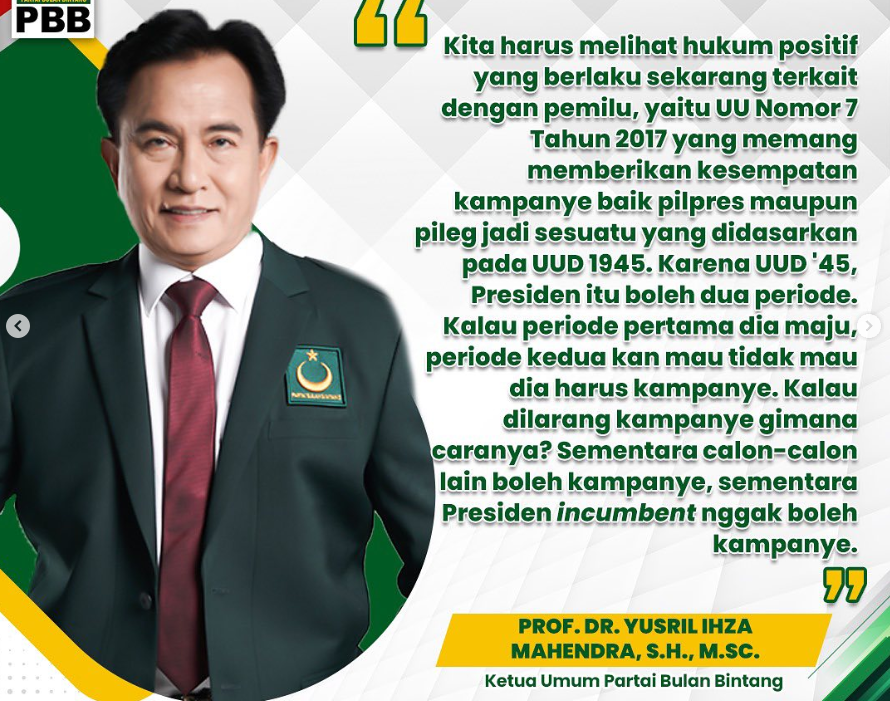 Tangkapan layar IG PBB.
