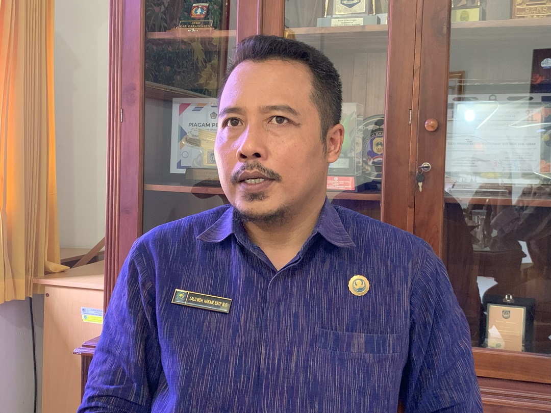LALU MOH HAKAM. (CHIA/LOMBOK POST)