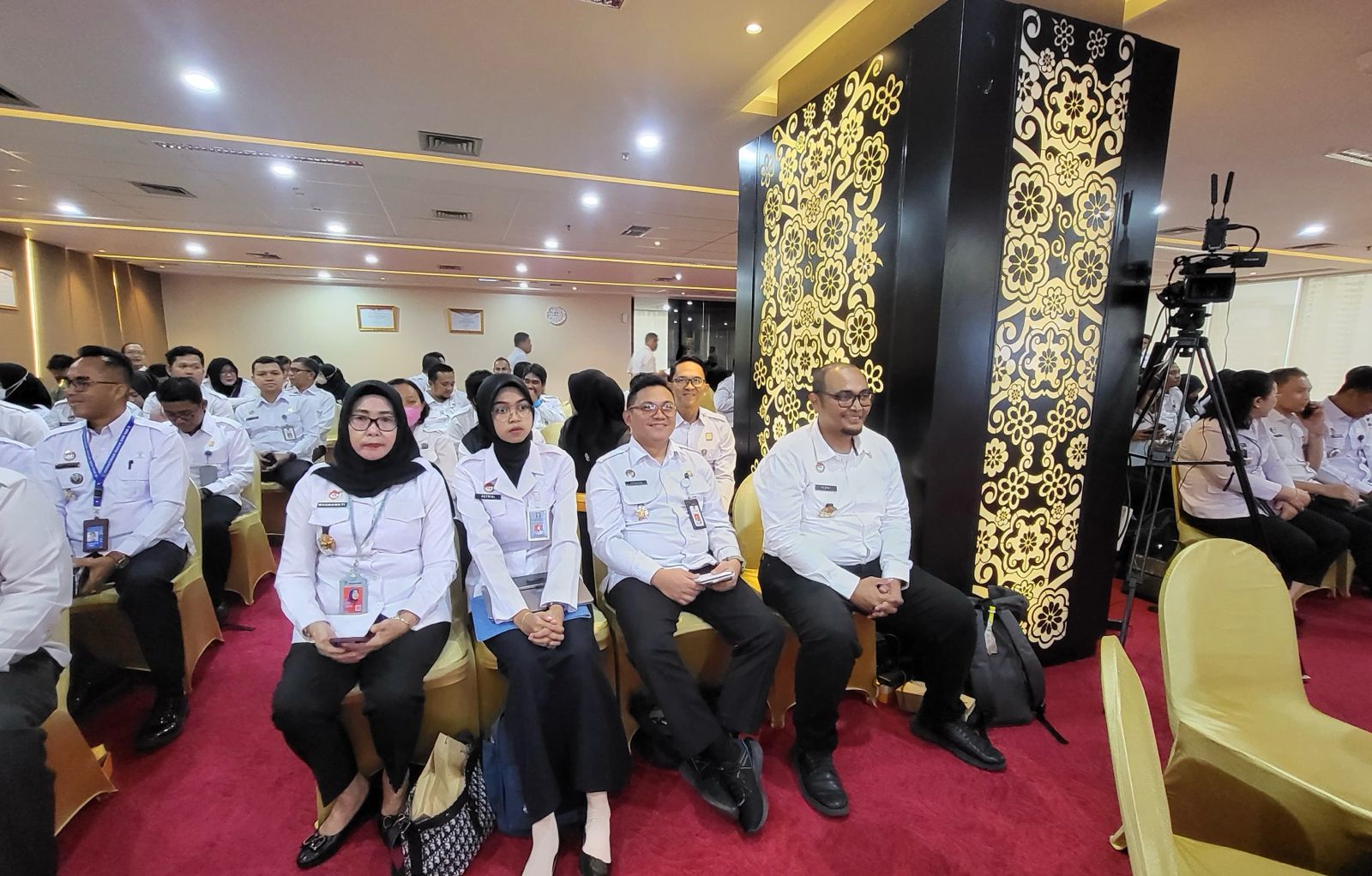 WORKSHOP: Kepala Bagian Program dan Humas Kanwil Kemenkumham NTB Febri N Satriatama mengikuti Workshop, di Aula Direktorat Jenderal Kekayaan Intelektual, Kemenkumham, Rabu (7/2).