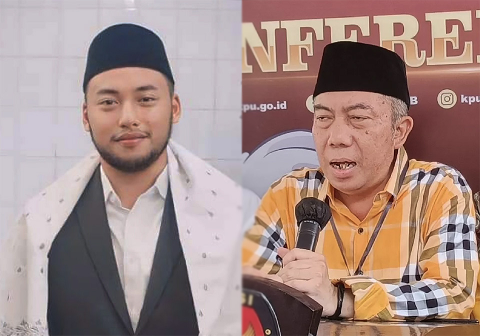 Foto kolase Muh. Rifki Farabi (kiri) dan TGH Lalu Gede M Ali Wirasakti Amir Murni.