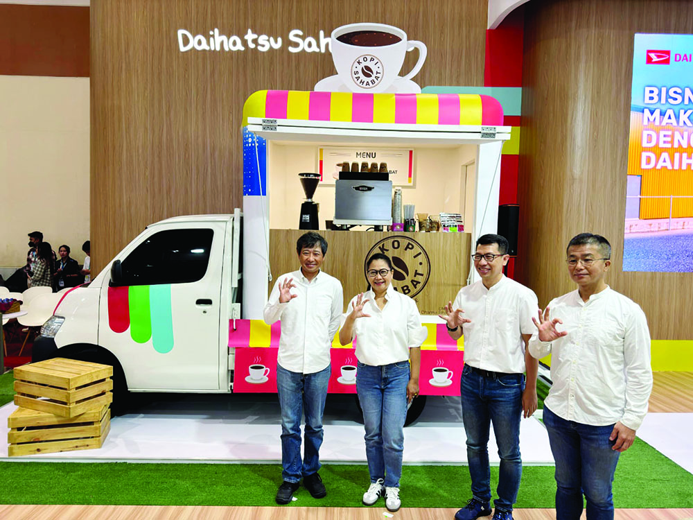 MOBIL SERBAGUNA: Inilah salah satu kendaraan kreasi Daihatsu yang bisa digunakan untuk berbagai keperluan.