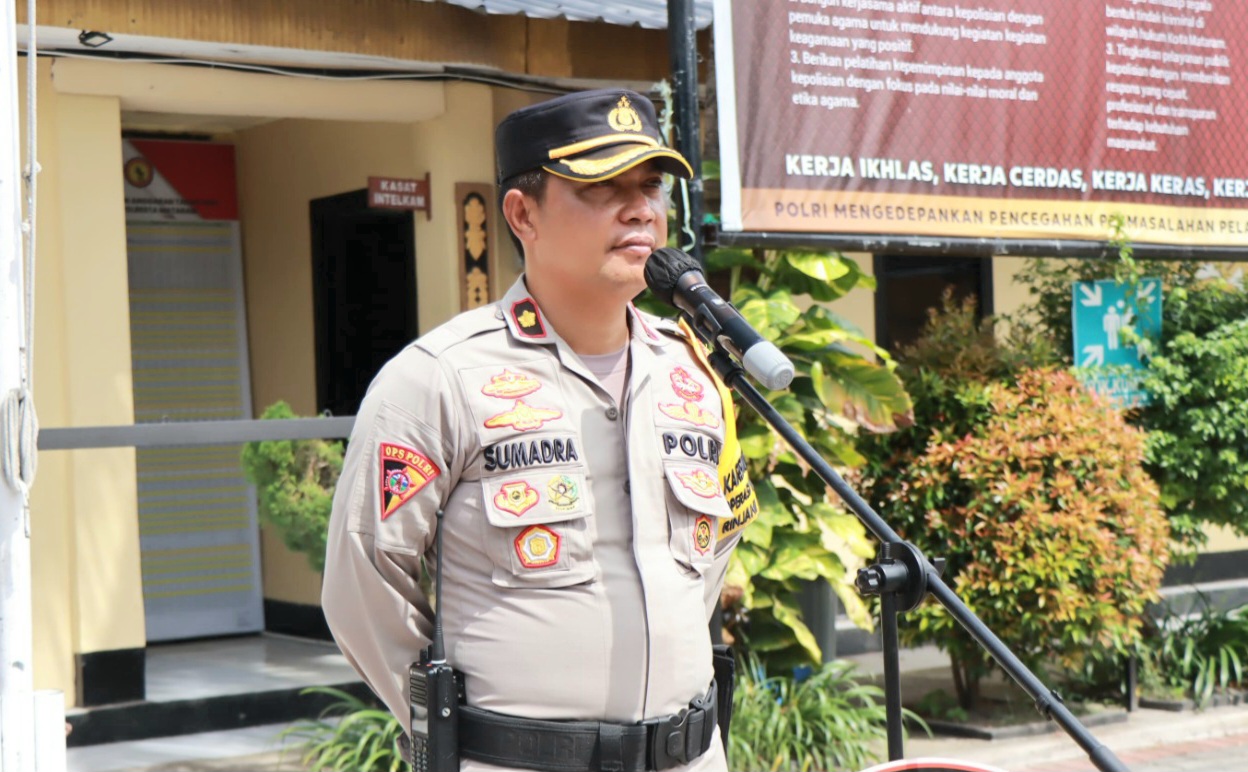 Kabagops Polresta Mataram Kompol I Gede Sumadra Kerthiawan.