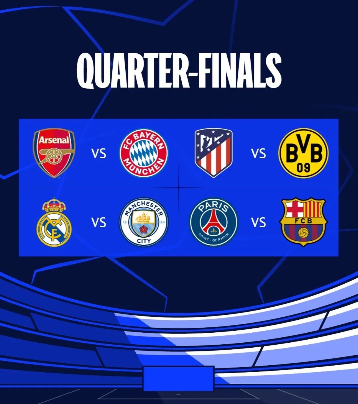 Drawing 8 Besar Liga Champion 2024