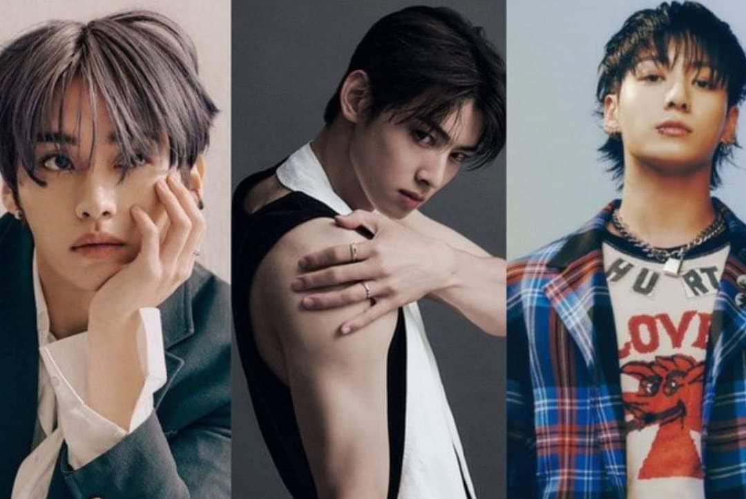 Lee Know STRAY KIDS, Cha Eun Woo ASTRO, dan Jungkook BTS