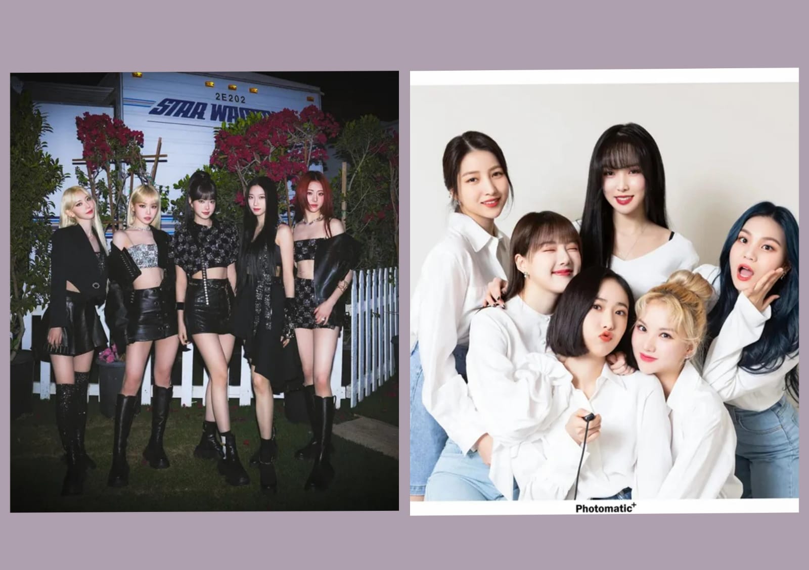 LE SSERAFIM dan GFRIEND