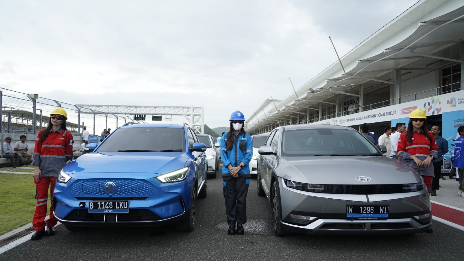 Mobil-mobil peserta Mandalika EV Experience Chapter II.