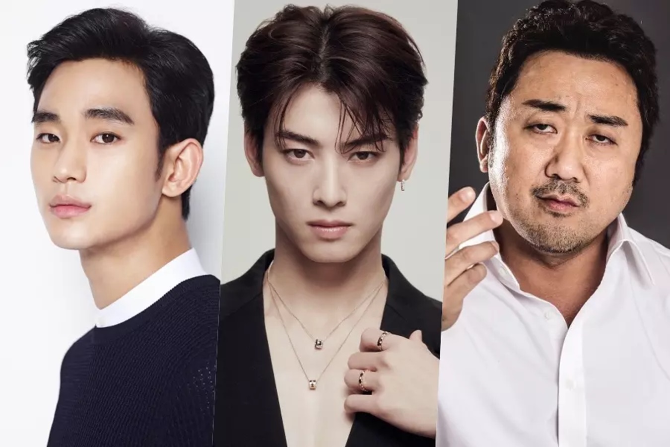 Kim Soo Hyun, Cha Eun Woo, dan Ma Dong Seok