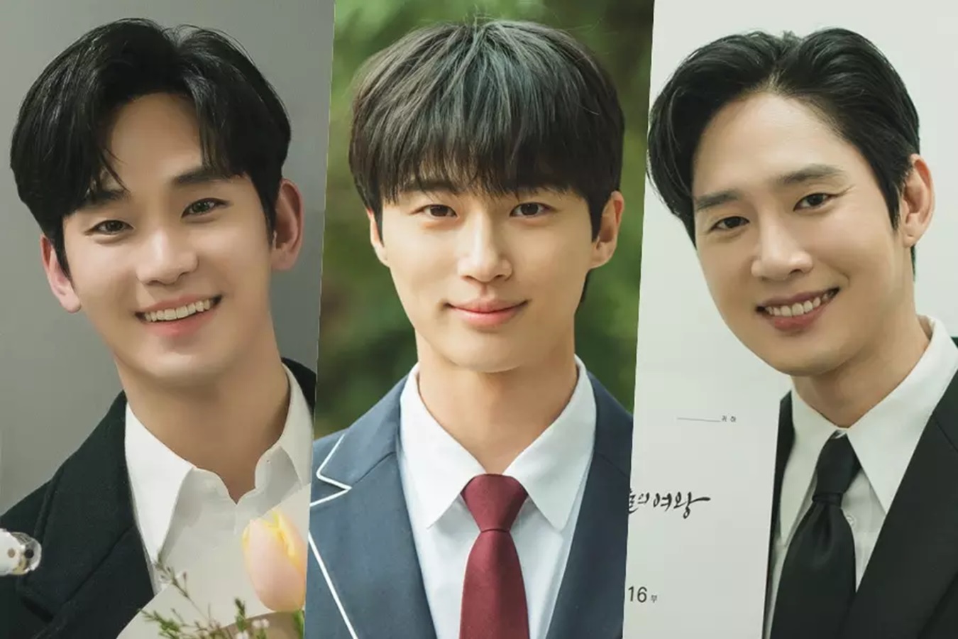 Kim Soo Hyun, Byeon Woo Seok, dan Park Sung Hoon