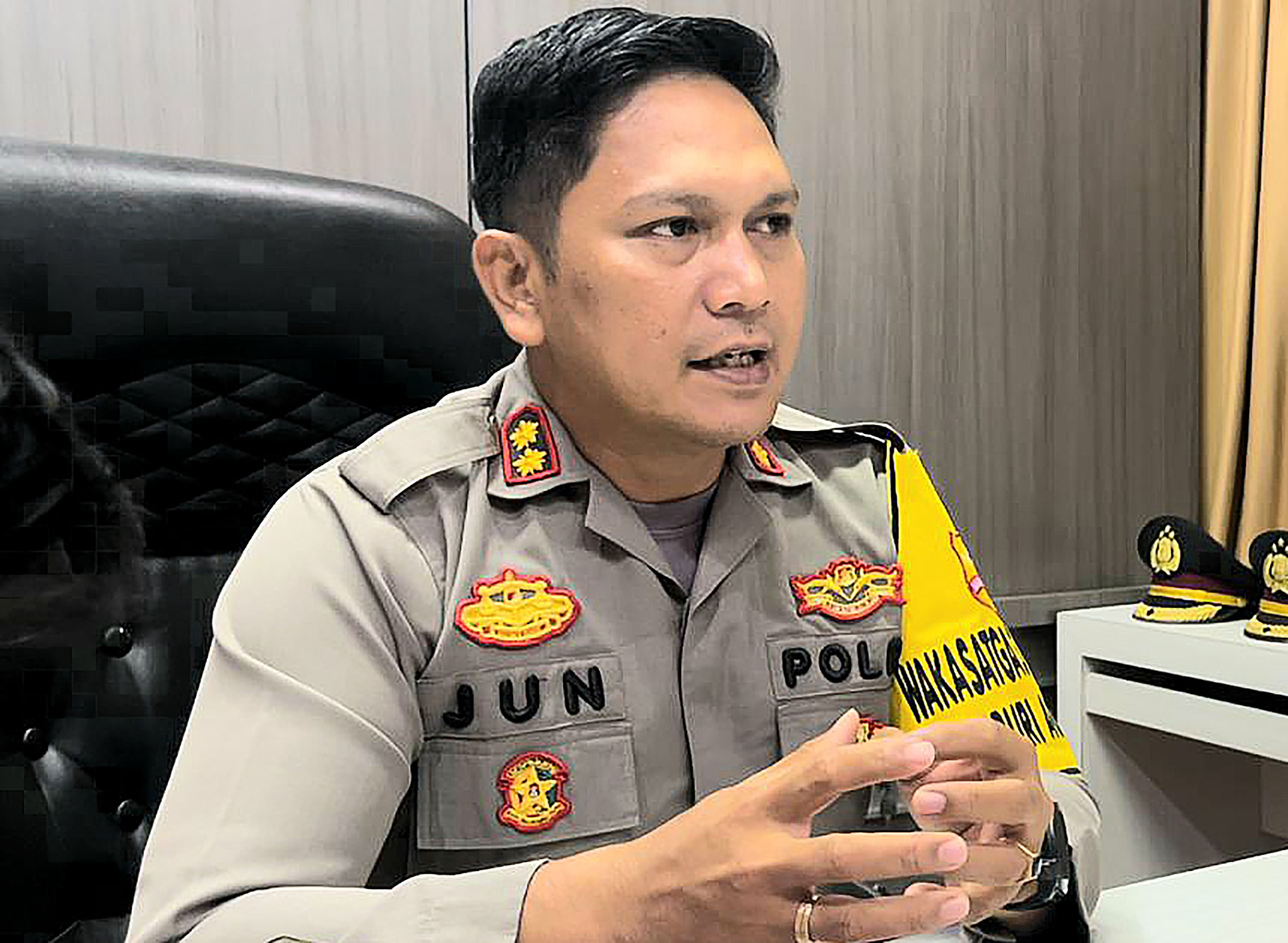 Kapolres Lobar AKBP Bagus Nyoman Gede Junaedi.