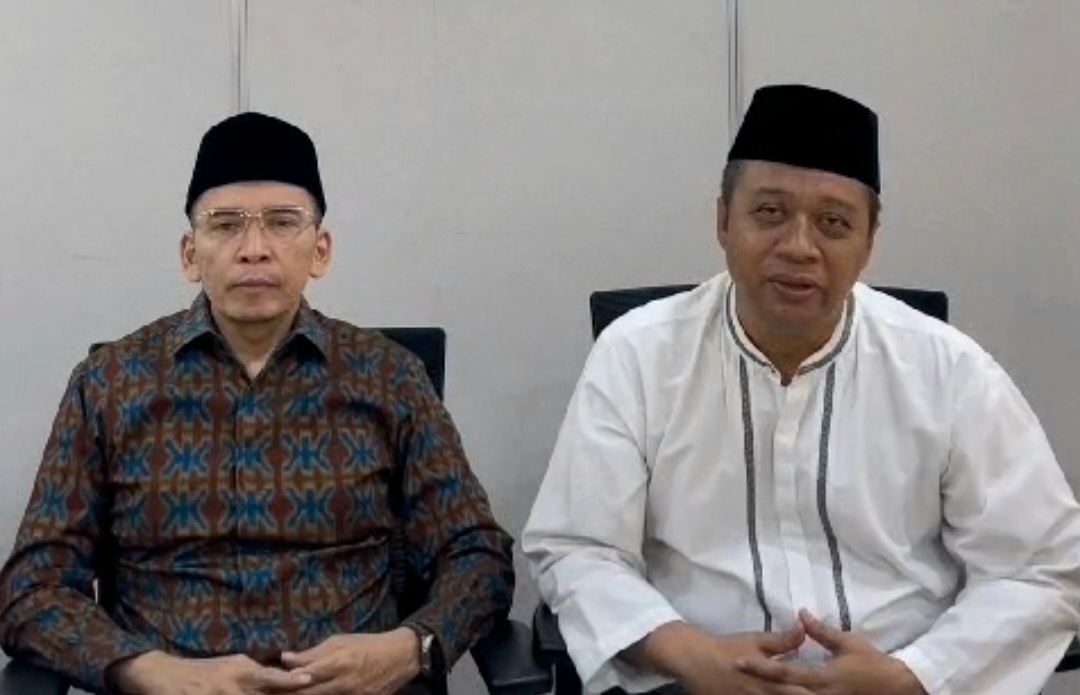 TGB M Zainul Majdi bersama Zulkieflimansyah. (Tangkapan layar unggahan Facebook Bang Zul Zulkieflimansyah)